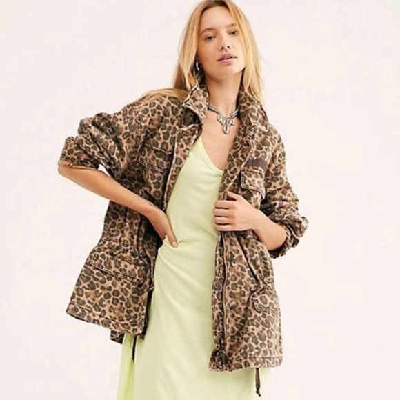Free People Jackets & Blazers - Seize The Day Print Jacket